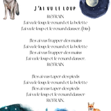 Thème jour et nuit - Affiches de comptines