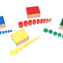 4 Boîtes de cylindres de couleurs