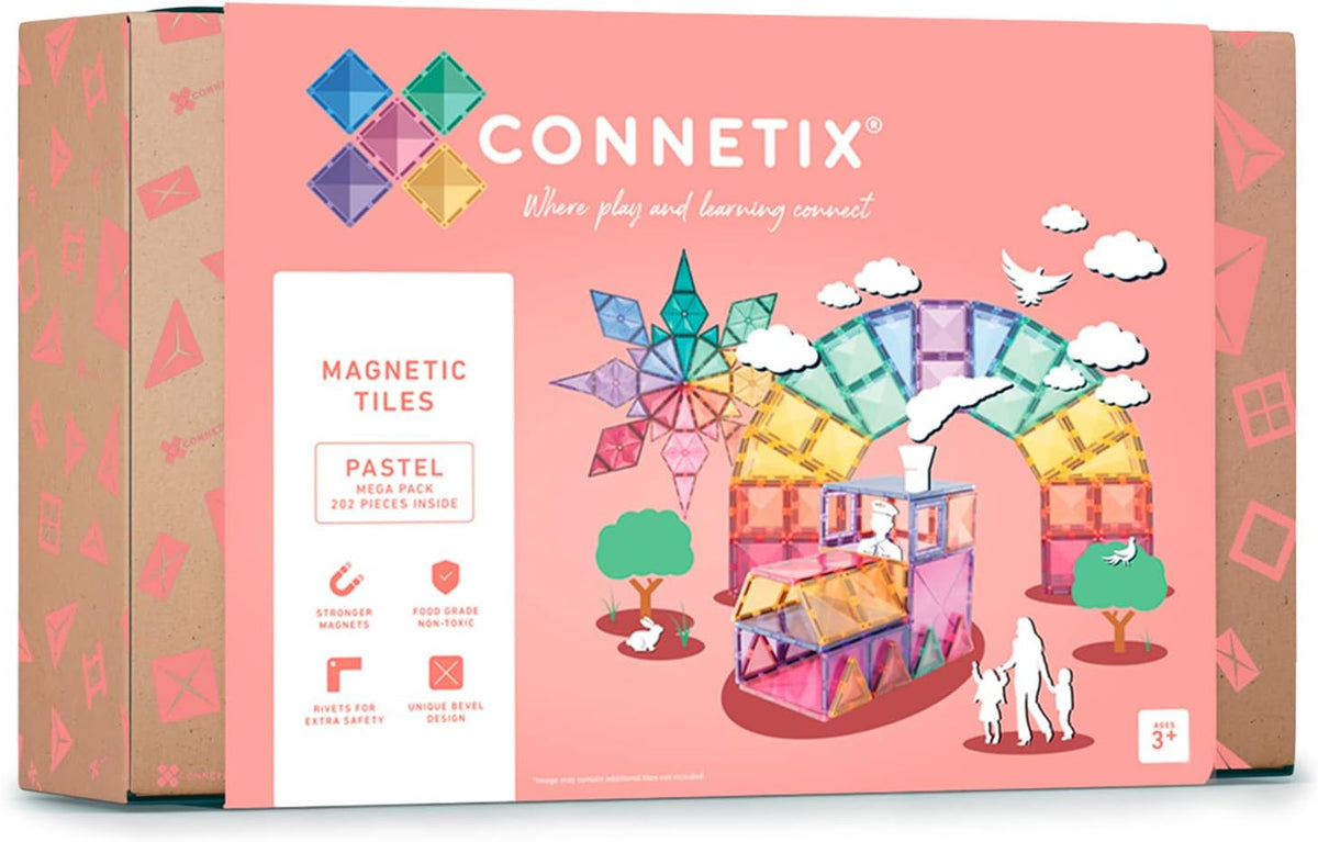 Connetix - Pastel Méga Pack 202 pc