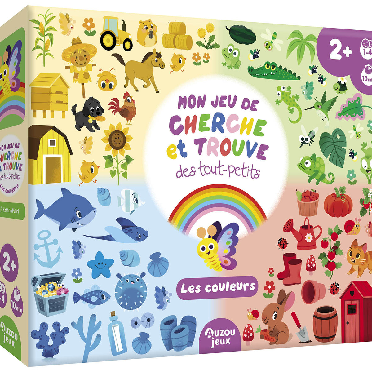 Auzou - Mon jeu de Cherche et trouve des tout-petits Les Couleurs