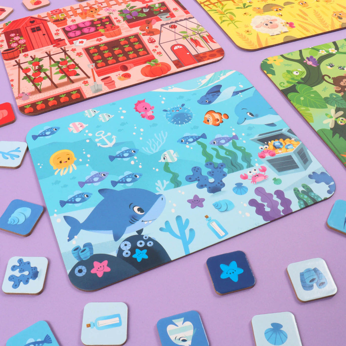 Auzou - Mon jeu de Cherche et trouve des tout-petits Les Couleurs