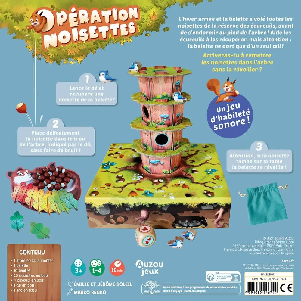 Auzou - Opérations Noisettes