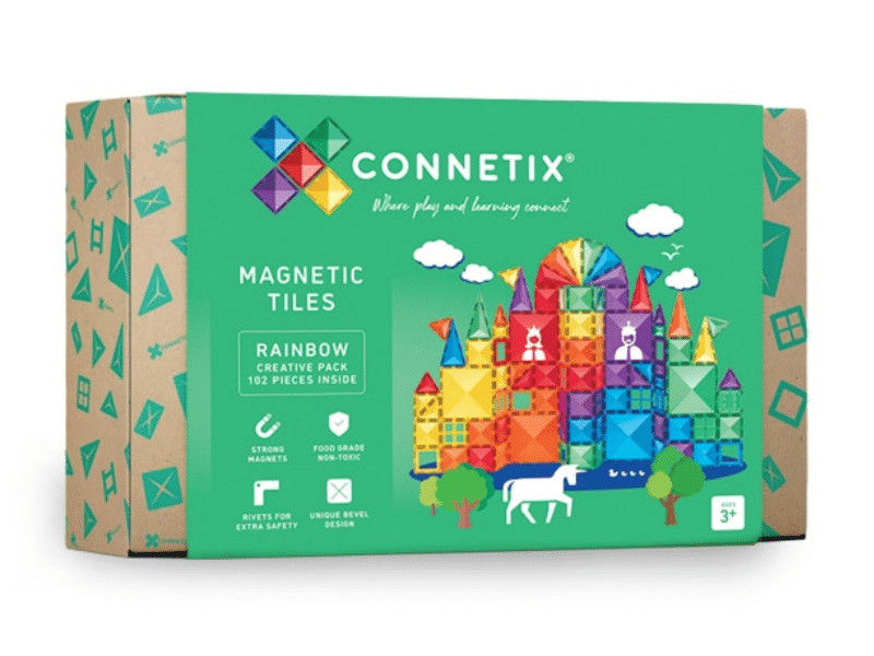 Connetix - Arc-En-Ciel Pack Créatif 102 pc