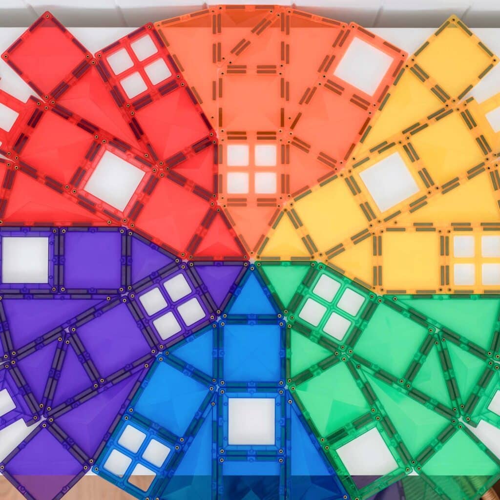 Connetix - Arc-En-Ciel Pack Créatif 102 pc