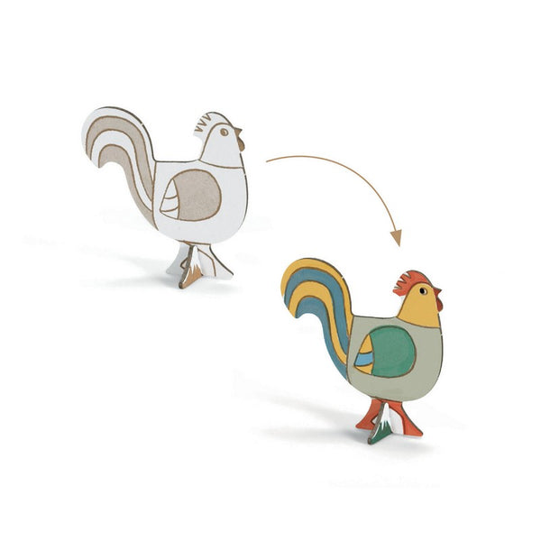 Djeco - Color Assemble Play Ferme