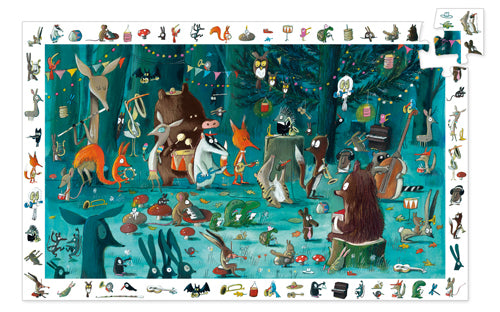 Djeco - Puzzle observation 35 pcs L'orchestre