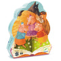 Djeco - Puzzle silhouette 24 pcs Les trois petits cochons