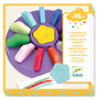 Djeco - 12 Crayons fleurs pour les petits