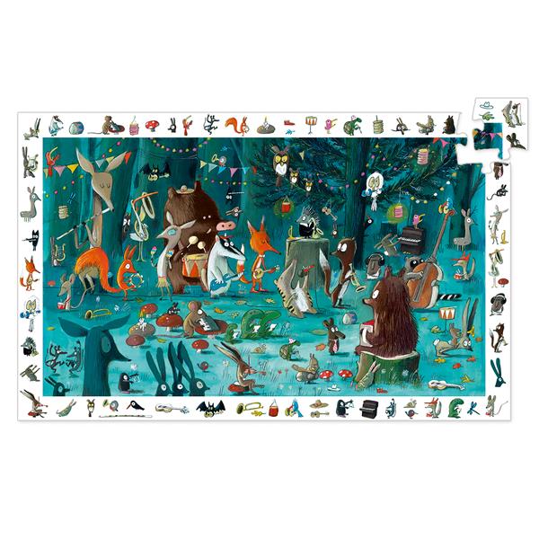 Djeco - Casse-tête observation 35 pcs L'orchestre