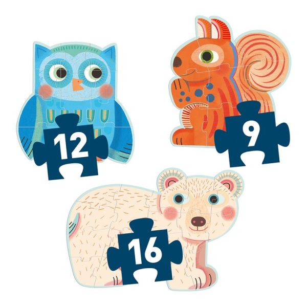 Djeco - Primo puzzle Dans la forêt