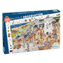 Djeco - Casse-tête observation 100 pcs Le château fort