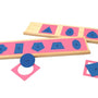 Drawing forms with 2 trays