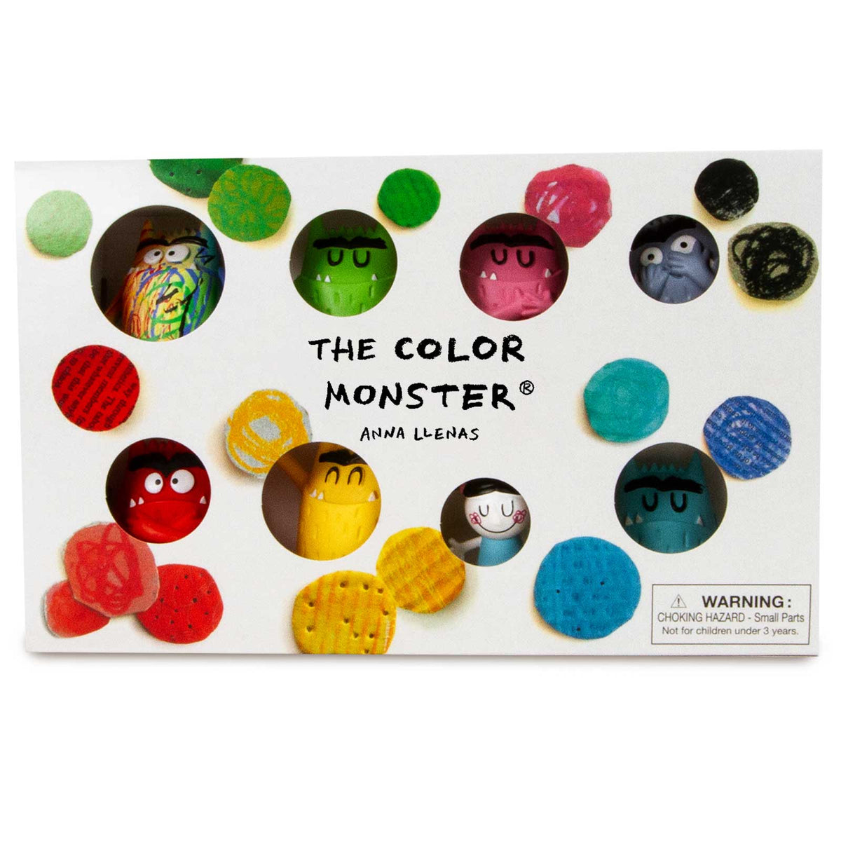 Le Monstre des couleurs - Set de 8 figurines