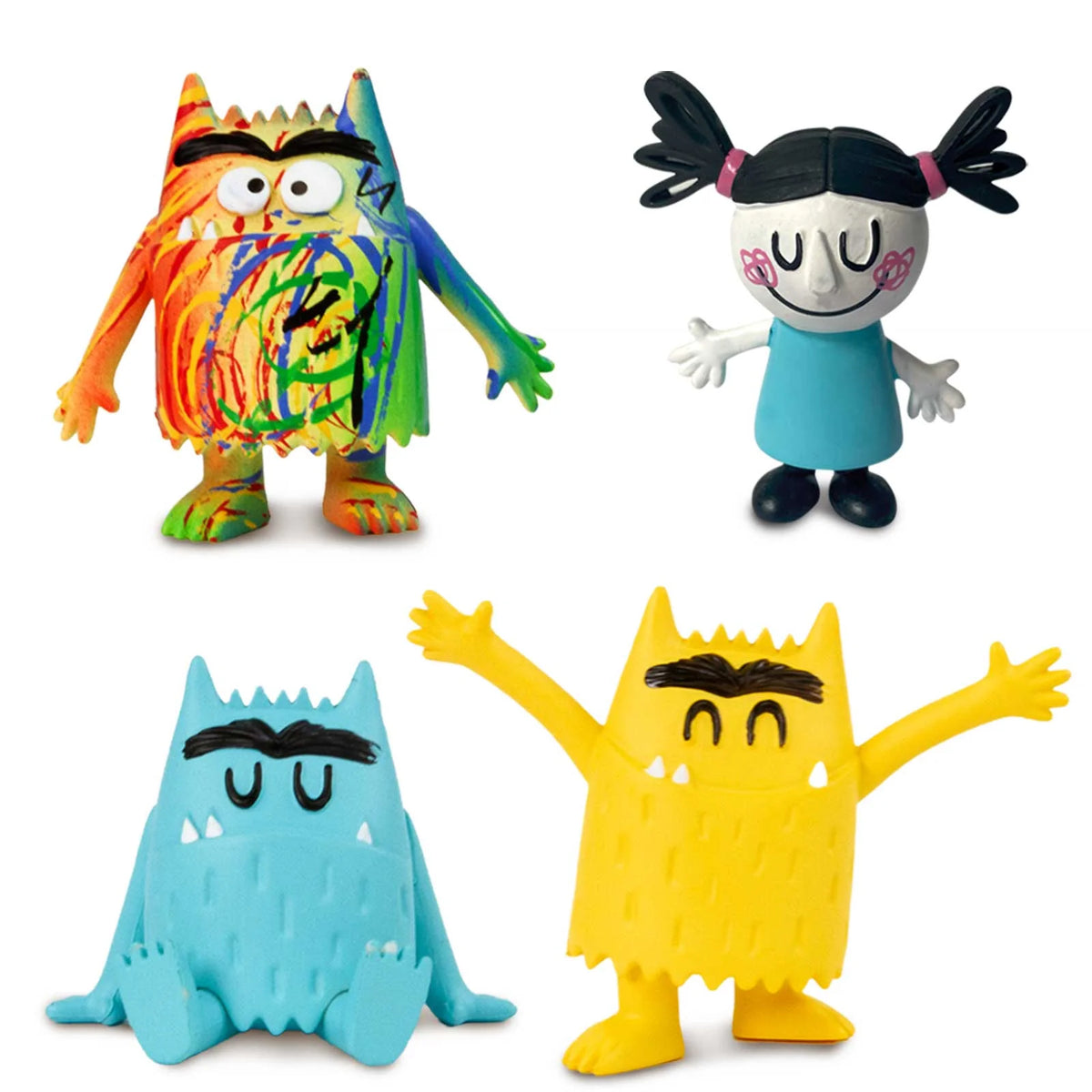 Le Monstre des couleurs - Set de 8 figurines