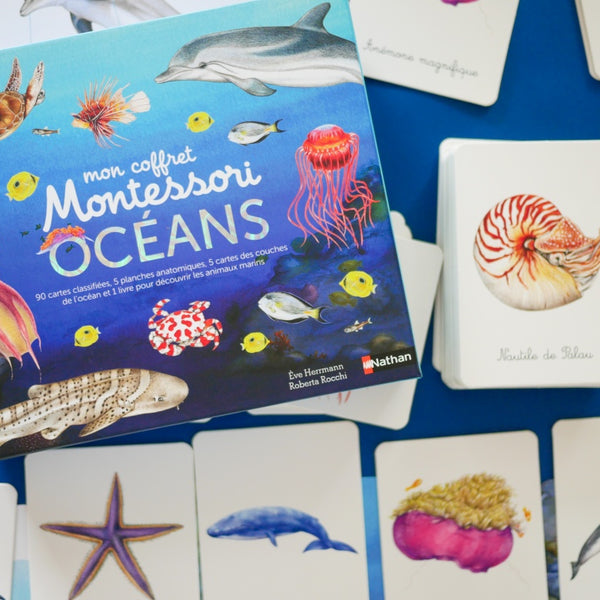 Nathan - Mon coffret Montessori Océans