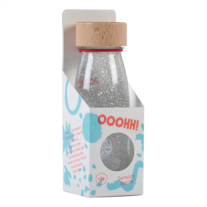 Petit boum - Bouteille sensorielle Float Argent