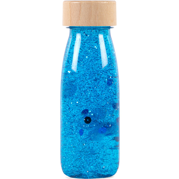 Petit boum - Bouteille sensorielle Float Bleu