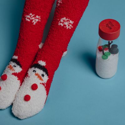 Petit boum - Bouteille sensorielle Sound Edition limitée Noël Bonhomme de neige