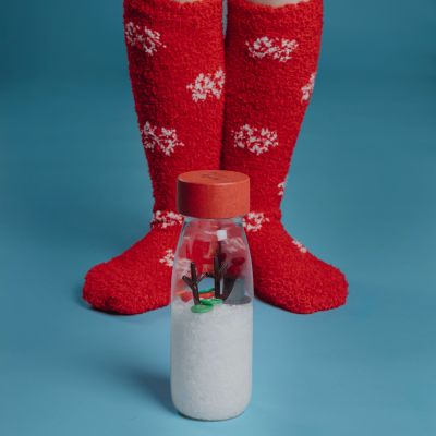 Petit boum - Bouteille sensorielle Sound Edition limitée Noël Bonhomme de neige