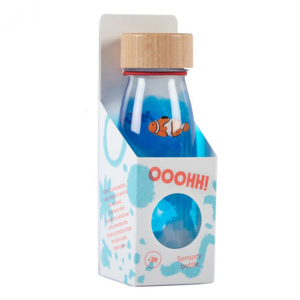 Petit boum - Bouteille sensorielle Sound Poisson orange