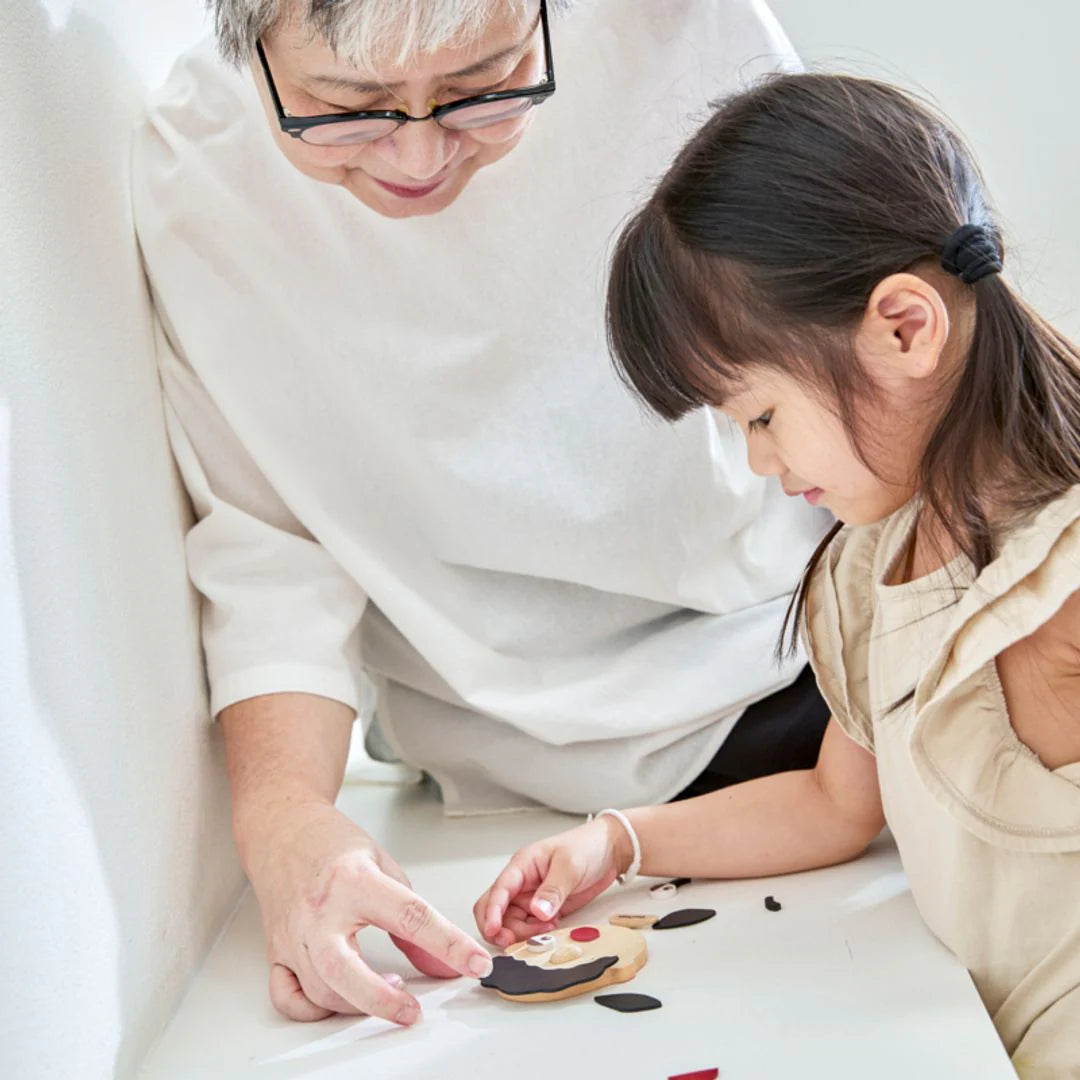 PlanToys - Mini Construis un visage