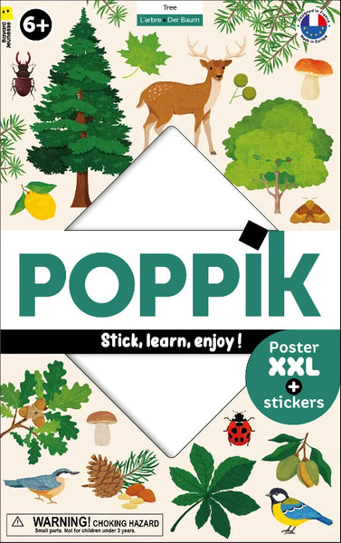 Poppik - Discovery Stickers Arbre