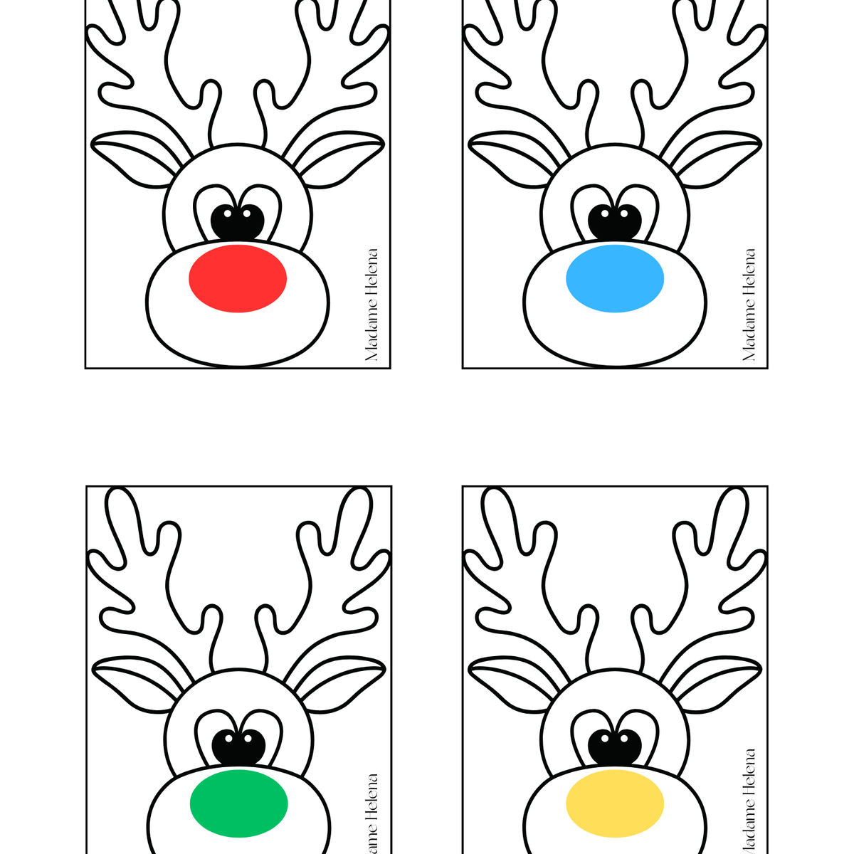 Thème de Noël - Jeux de discrimination visuelle