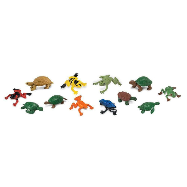 Safari Ltd - Sac en vrac Grenouilles et Tortues
