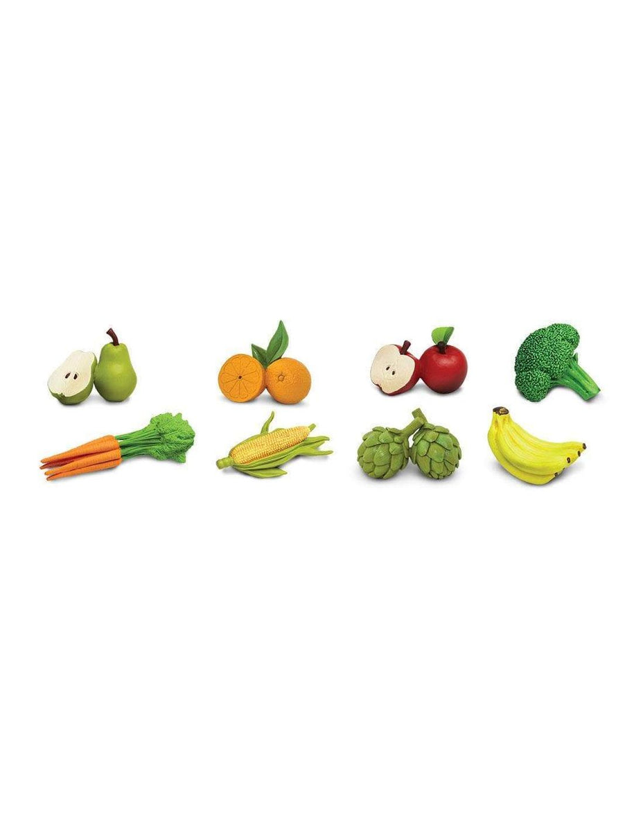 Safari Ltd - Tube Fruits et légumes