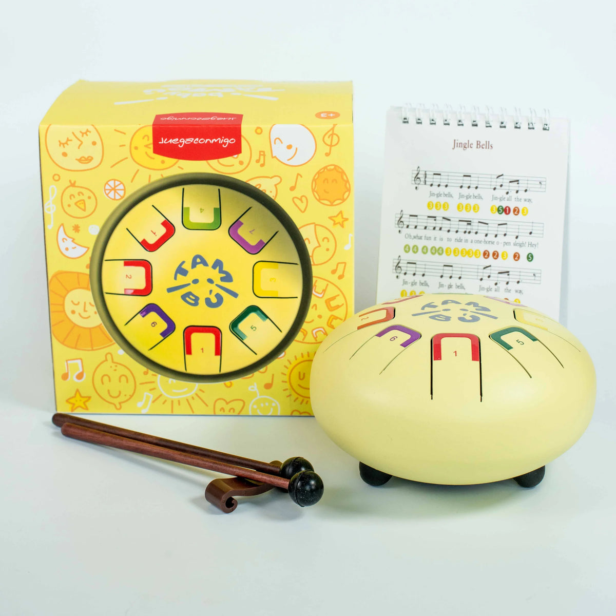 Tambù - Tambour à languettes 8 notes 6" Mellow Yellow