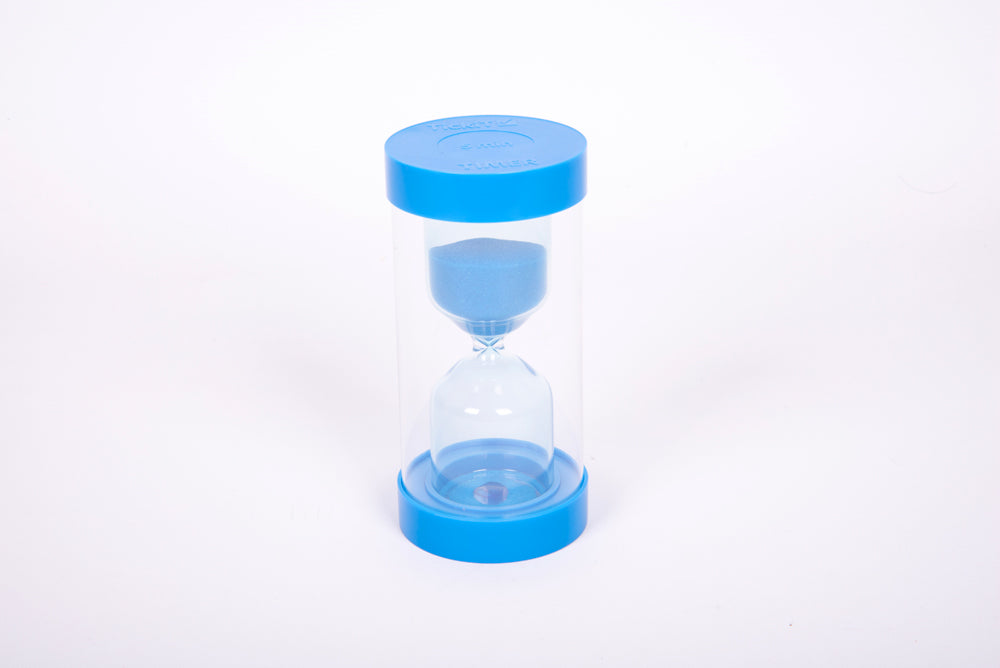 TickiT 92117 ColourBright Sand Timer - 5 Minute in Blue TickiT 92117 ColourBright Sand Timer - 5 Minute in Blue