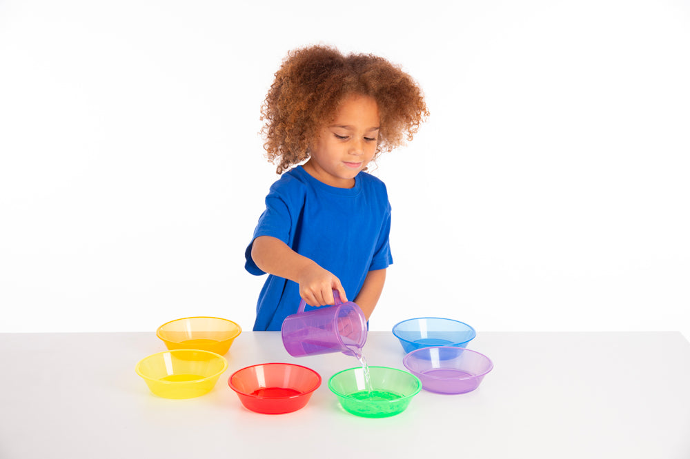 Tickit - Bols de tri de couleurs translucides