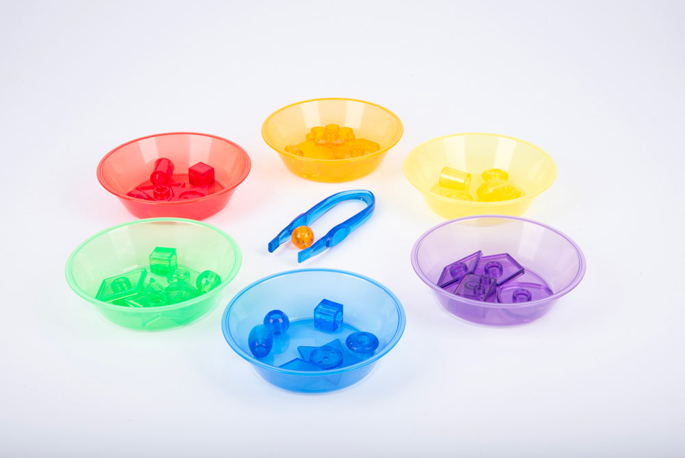 Tickit - Bols de tri de couleurs translucides