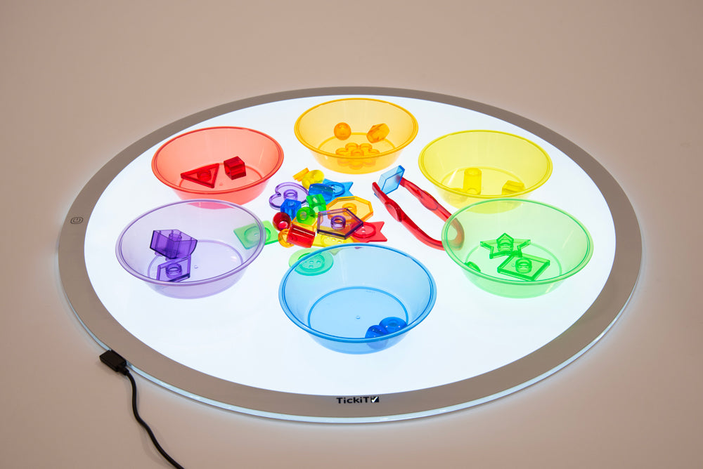 Tickit - Bols de tri de couleurs translucides